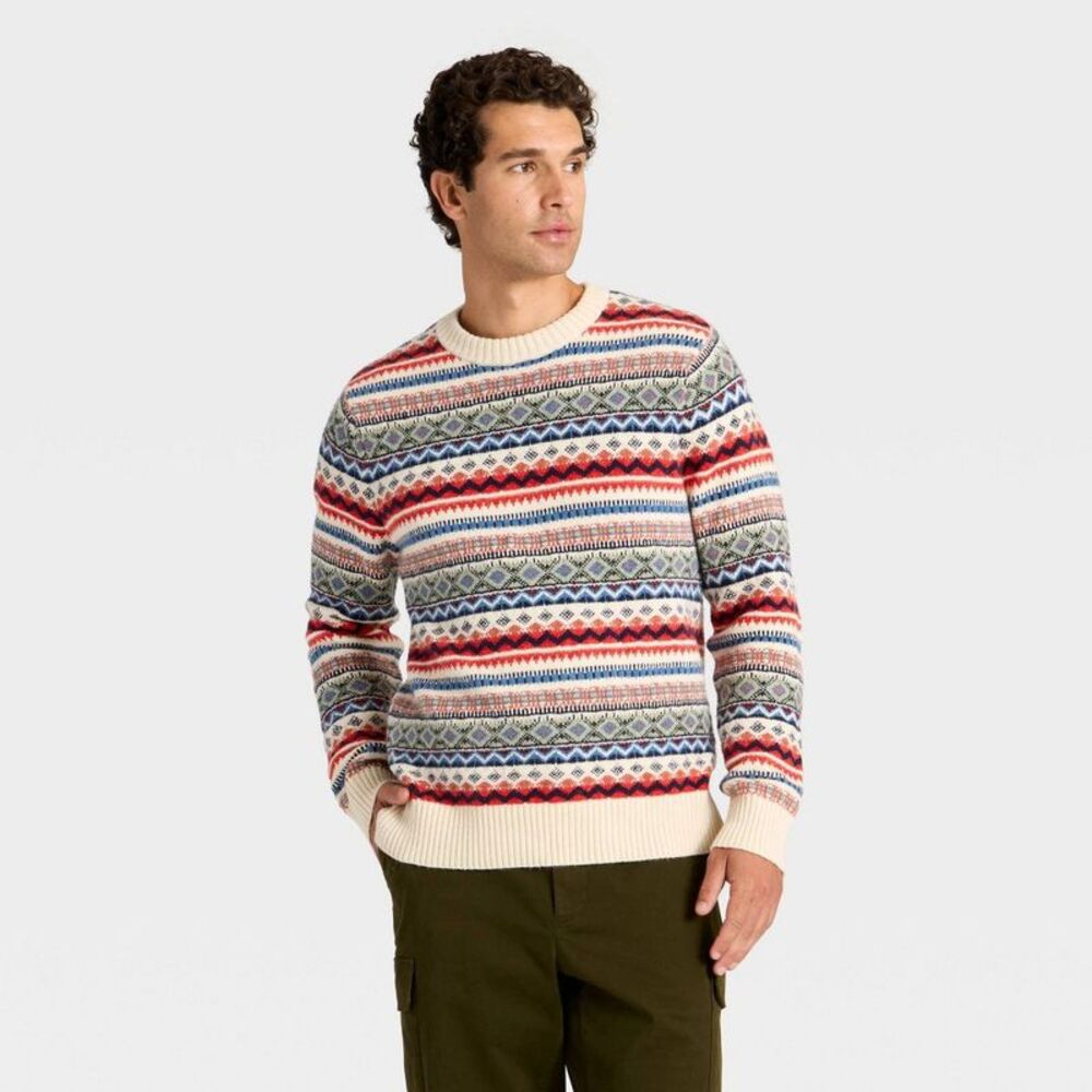 Men's Fair Isle Sweater - Goodfellow & Co L